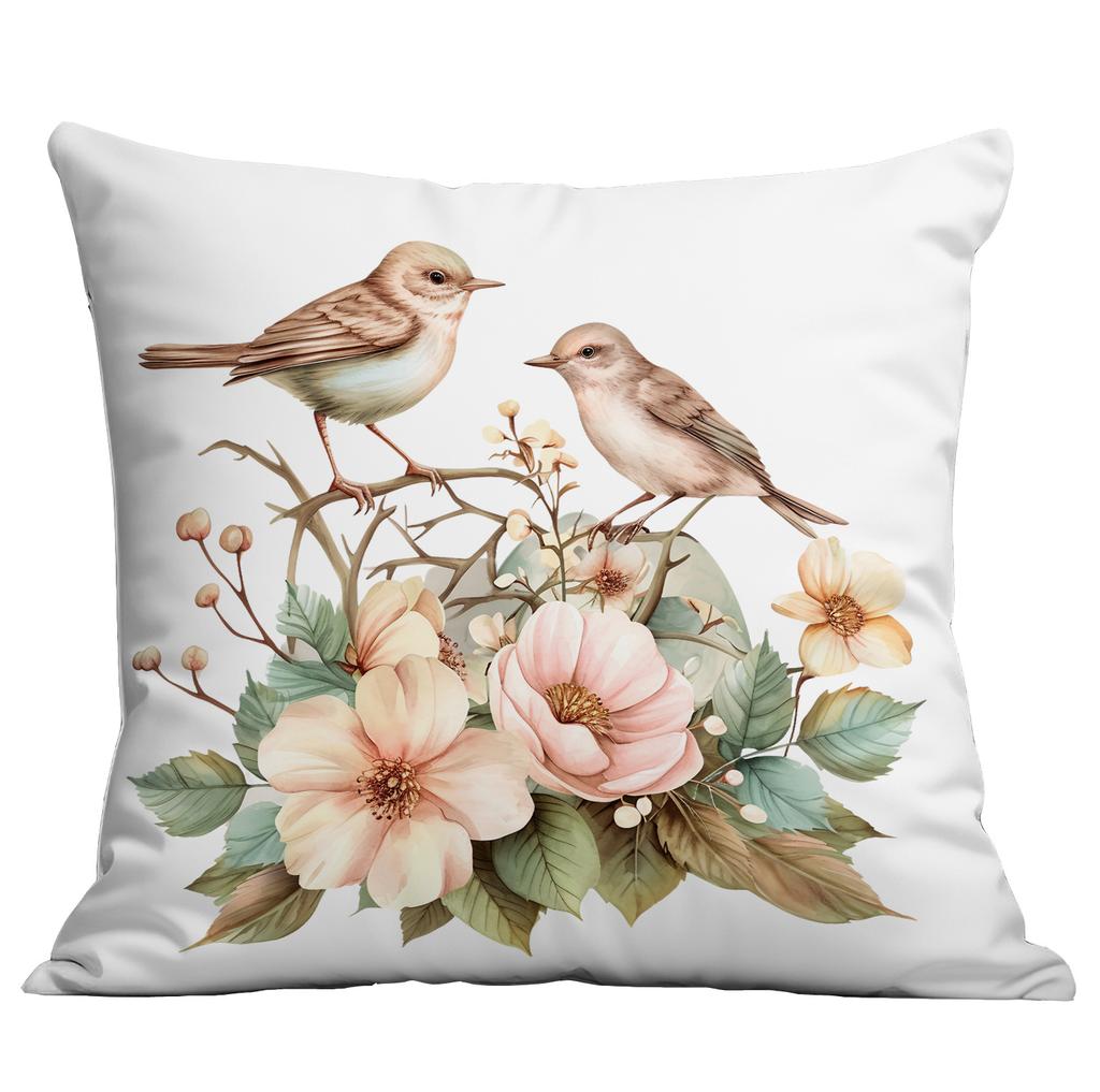 Neues Ostern Retro Floral Hase Ei Push Kissenbezug Zuhause Sofa Kissenbezug