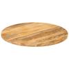 VidaXL Dessus de Table, Dessus de Table de Remplacement, Dessus de Rechange Salle à Manger, Ø 80x2,5 cm Rond Bois de 370066.