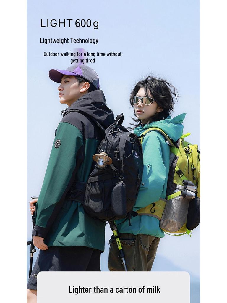 Large Capacity Lightweight Outdoor Hiking Backpack - Ideal for Travel and Sports