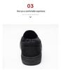 Men's Winter Fleece-Lined Canvas Loafers - Slip-On, Warm Casual Shoes