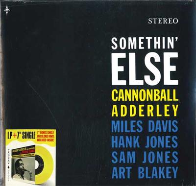 LP Record CANNONBALL ADDERLEY - Somethin' Else (+ 7" Single On Yell 660163 Glamourama Reco 2022 Europe Jazz