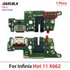 11Pcs , Usb Dock Charger Port For Infinix Hot 11 Play Smart 9 Spark 11C 1G Hot 11 Charging Board Module Flex Cable With Micro
