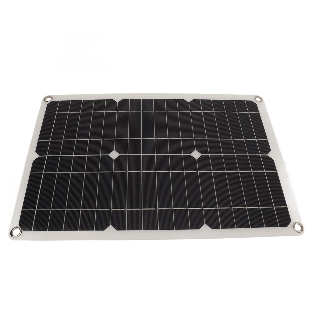 100W Solar Panel Kit DC 12V 24V IP67 Waterproof Complete Solar Power Charger with 20A Controller