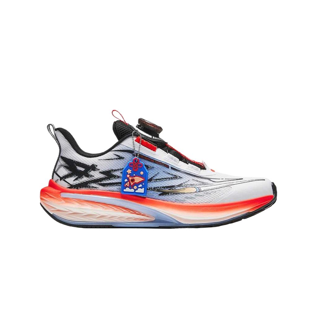 Anta Kids Running Series Hailang Casual Fashion Simple Versatile Running Shoes Kids Running Shoes White Danube-Blue 312535520-2