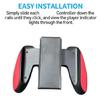 Secure Lock Gaming Grip Ergonomic Controller Holder For Enhances Precisions Controls Comfortable Portable Design Travel