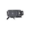Universal Wireless Car Charger & Phone Holder with Folding Screen and Easy-Press Installation for Air Vent