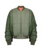 Hongwoosung Reversible Ma1 Down Bomber_Khaki&Orange