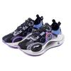 Li Ning Shadow CRC Cushioning Slip Resistant Abrasion Resistant Balance Low top Running Shoes Men's Black Purple ARHR087-1