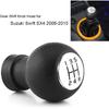 Qiilu 5 Speed Gear Shift Knob Stick Shifter Head for Swift SX4 2005-2010