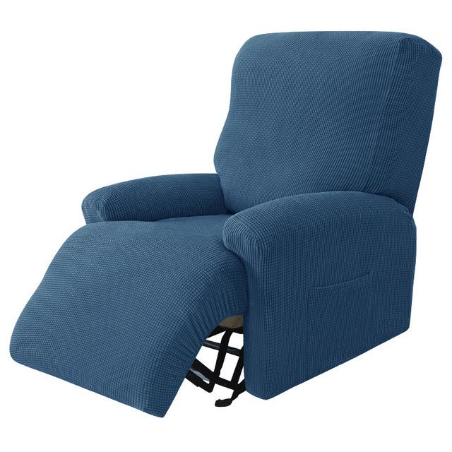 Elastic Recliner Sofa Cover Polar Fleece Split Design For Lounge Couch Armchair Living Room Relax Sofa Covers Soft Durable