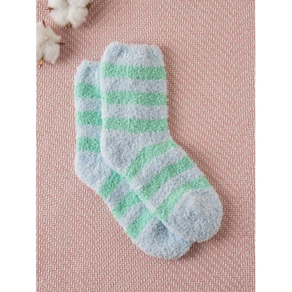 

DaiSo Ggrn Женские полосатые носки для сна Мята