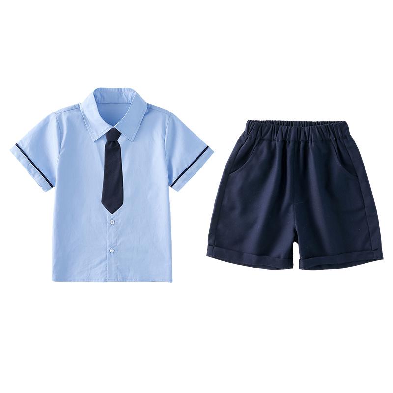British Style Summer Kindergarten Uniform for Children s Choir and Graduation Performances 100cm