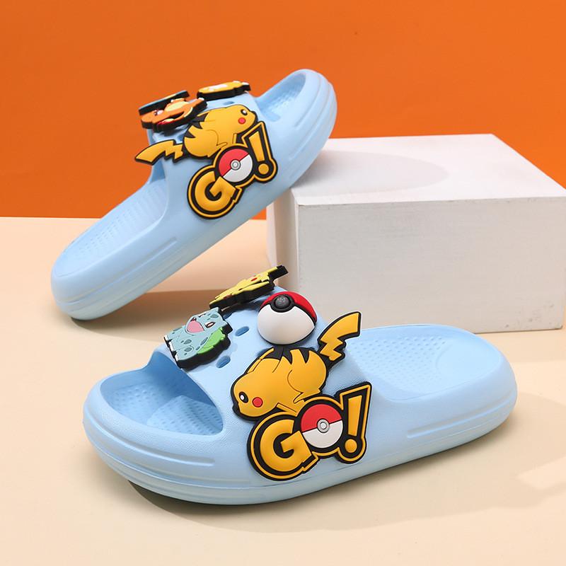 Mario Childrens Sandals Summer Eva Non Slip Cartoon Indoor Flip Flops For Boys And Girls