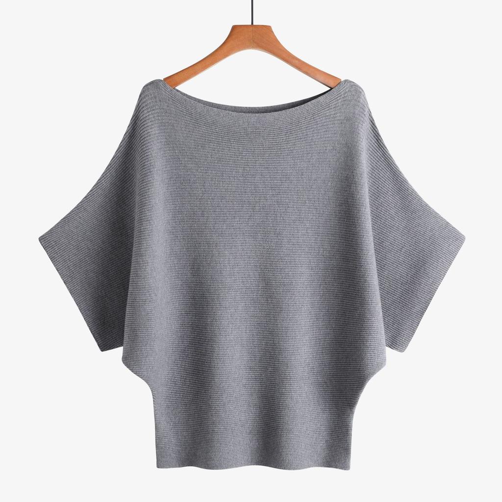 Loose Batwing Sleeve Tops In Multiple Colors