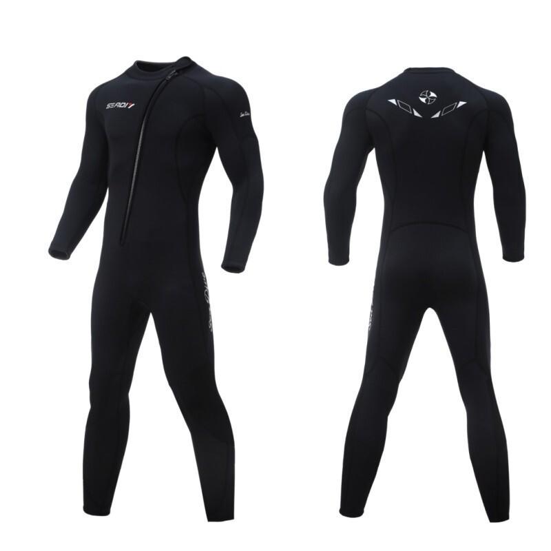 Mens 3mm Full Wetsuit Scuba Diving Snorkeling Surfing Swimming Warmth Protection UV Resistance