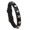 Fashion Jewelry, Men's Leather Simple Bracelet 9 Pentagram Leather Bracelet Men's Style