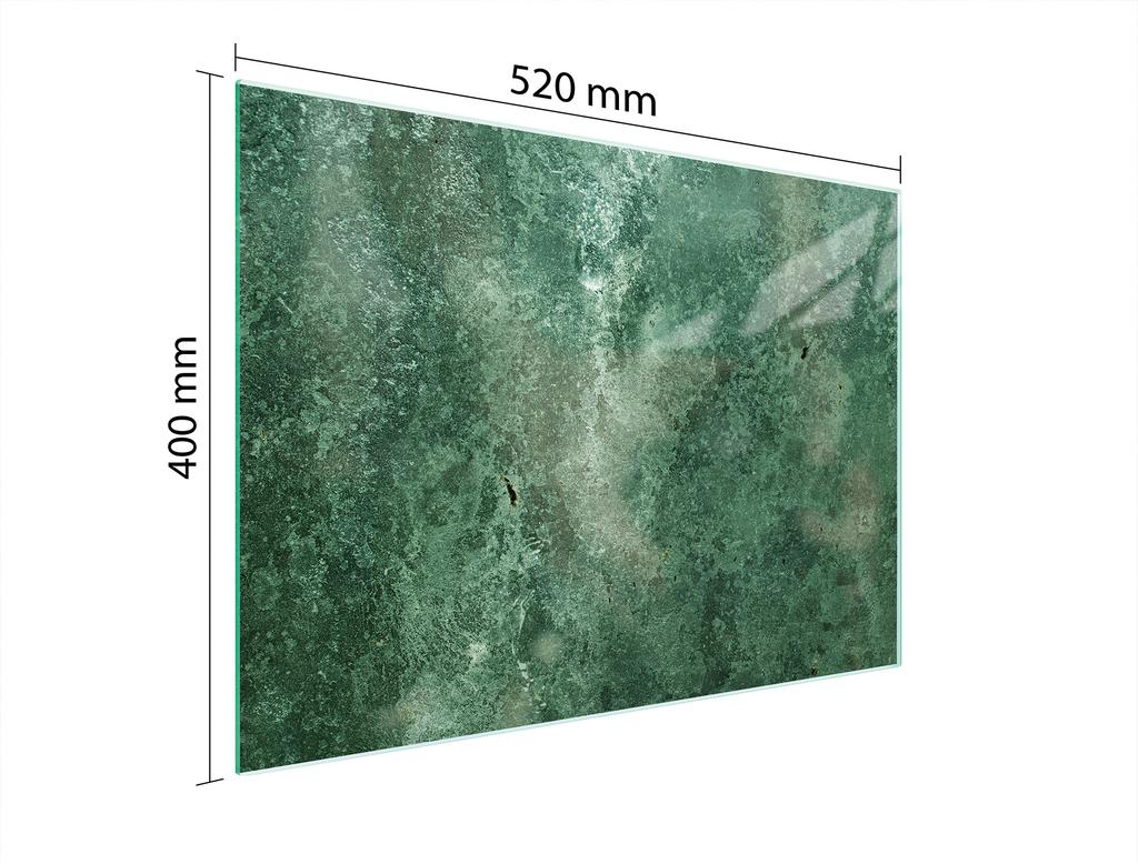 SZKLANA DESKA DO KROJENIA 52x40 TURKUS