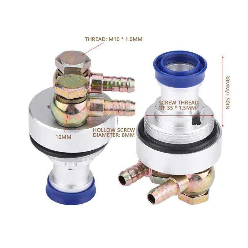 Motorcycle Oil Cooler Radiator Set Motorcycle Engine Oil Cooling Radiator System Kit Fit for CB CG Engine 100CC-250CC Dirt Bike
