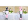 Cartoon Easter Rabbit Ornaments Cute Plush Gnome Dolls Easter Gnome Decorations  Gifts