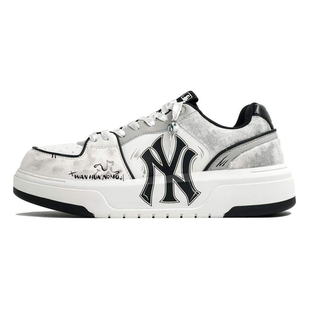 MLB Chunky Liner Kaleidoscope, Mist, Shopping Bag Abrasion Resistant Height Increasing Low top Skateboard Shoes Unisex 3ASXCA12N-50WHS(Team113- BOX)
