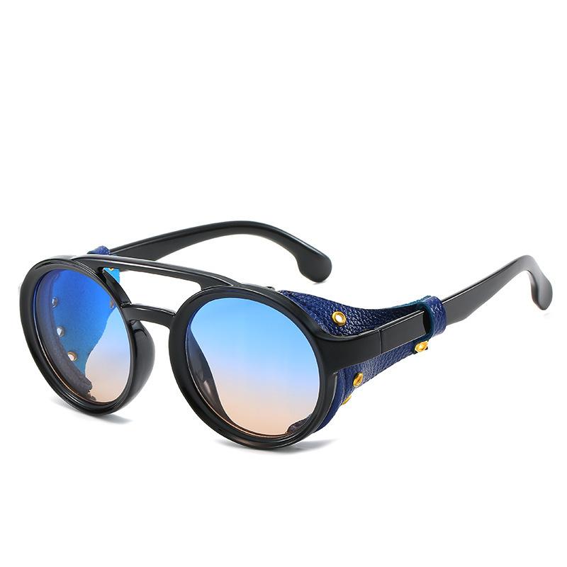 Cyberpunk Sunglasses A Hip Hop Personality Os Glasses Men'S And Women'S Niche Belt Buckle Sunglasses