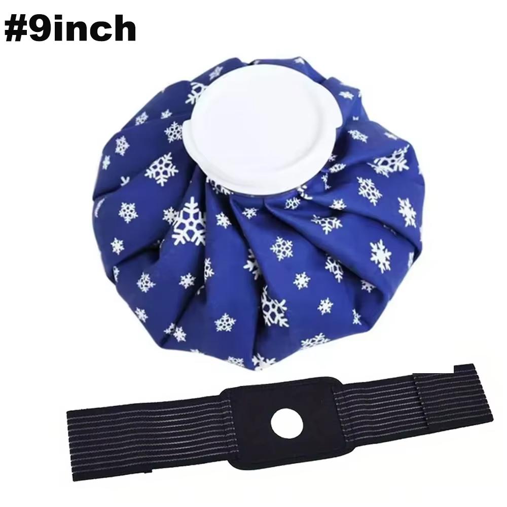 

Reusable Gel Ice Packs with Adjustable Strap 2 Piece Polypropylene Cold Therapy Pack Set for Pain Relief and Injury Treatment