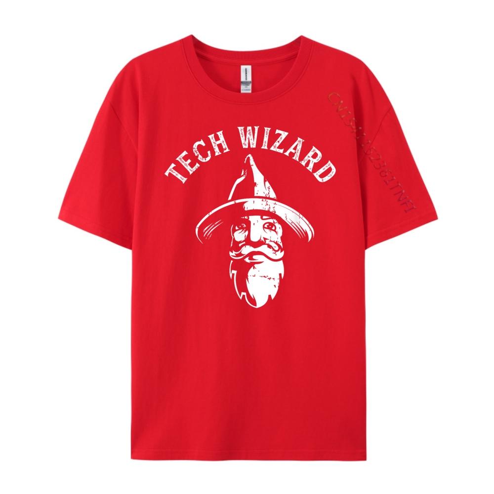 Tech Wizard Cool Technology I T Computer Whiz Techie Geek Mens Graphic Tshirts Clothes S