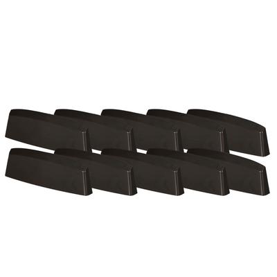 Drainage Cap For Pvc Windows, Cover, Brown, 36 Mm, Set Of 10