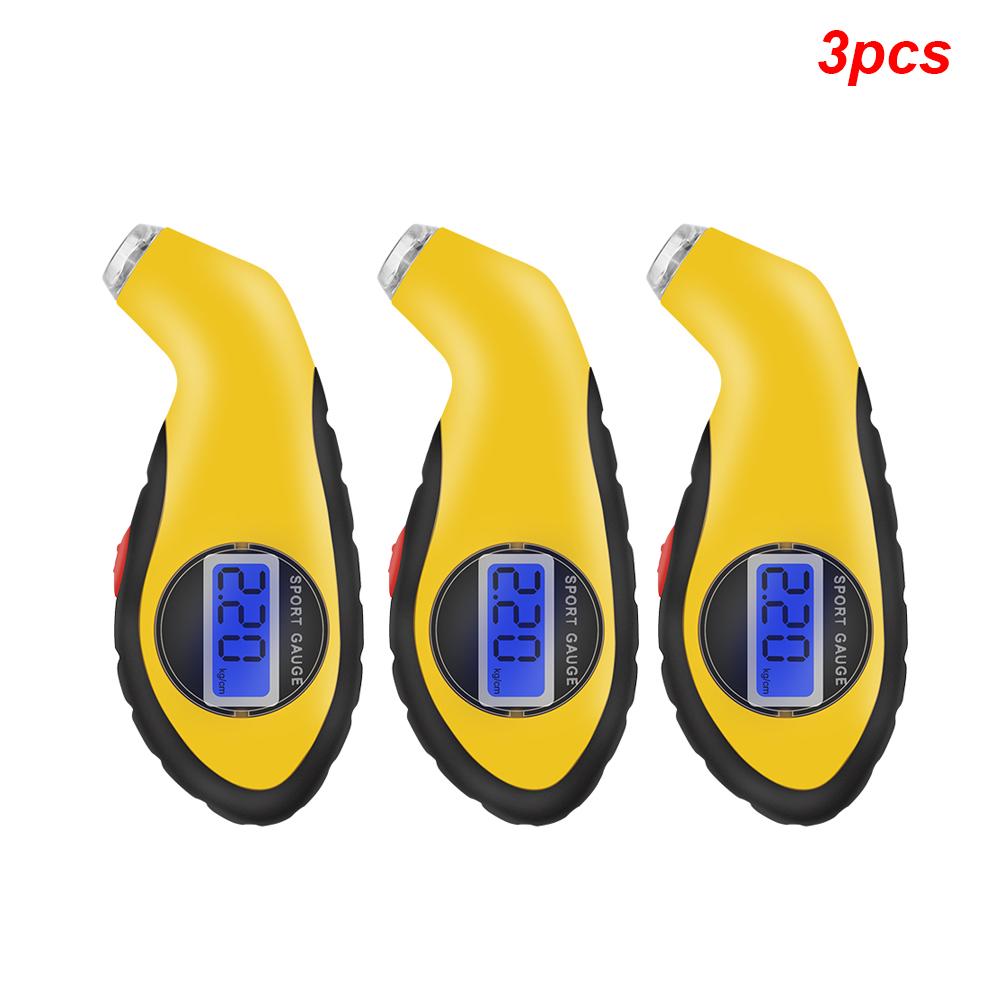 Test For Auto Car Motorcycle Tyre Pressure Gauge Meter Car Tire Manometer Barometers Tester Diagnostic Tools Electronic DigitalGood product