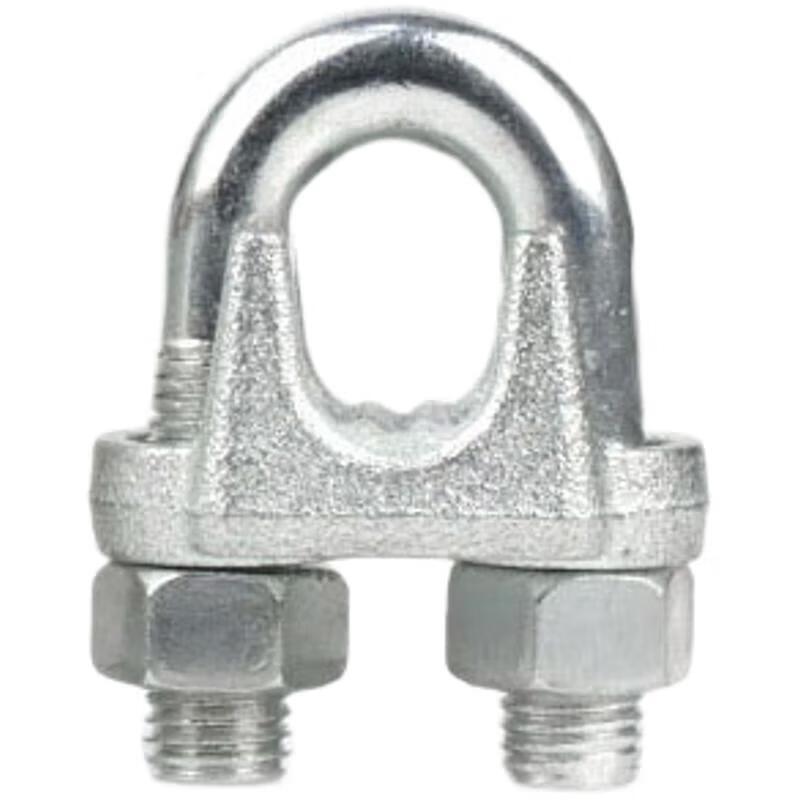 Langshan Galvanized Steel Wire Rope U-Clip M8