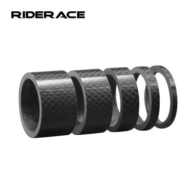 5 stücke Carbon Faser Fahrrad Vorbau Gabel Einstellung Spacer 28,6 MM MTB Rennrad Headset Vorbau Carbon Faser Washer radfahren Teile