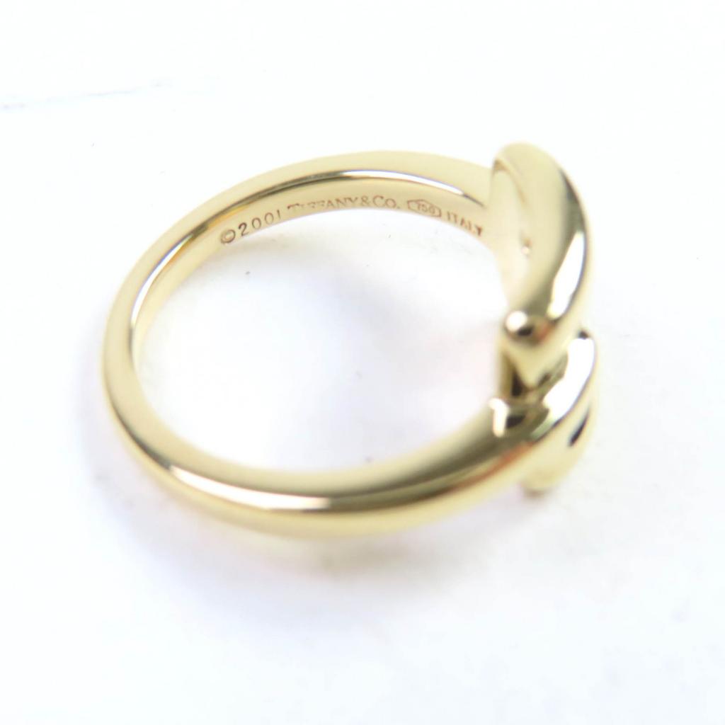 Excellent TIFFANY&Co. Ring Biscayne Ring Gold 18K Women Used