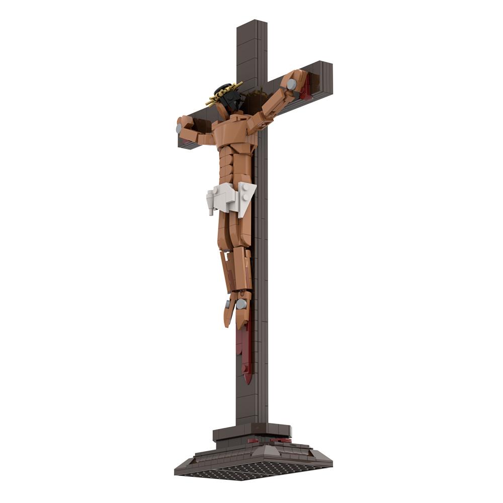 Non-Toxic Gobricks Moc Jesus Was Crucified Building Blocks Toys Gift