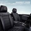 Car Driver Head Cushion Dust Cover Headrest Cover for Cadillac CT5 STS XLR CT4 GT4 SLS SLR XT6 Escalade XT4 XT5 SRX XTS ELR BLS