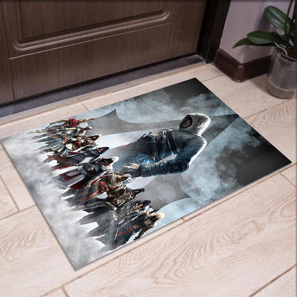 Assassin's Creed Printed Carpet,Rug,for Office Chair Living Room Bedroom Kitchen Room Decor Gifts.