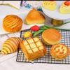 1Pcs Realistic 3D Bread Toy Ultra Slow Rising Portable Soft Stress Relief Sensory Toy For Adults