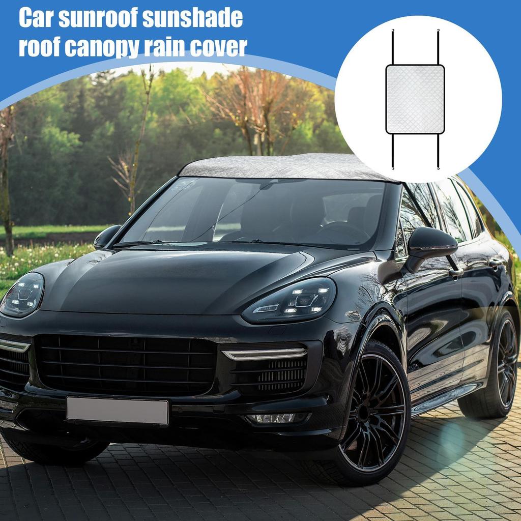 Kryt střechy auta Kryt proti slunci Sněhová sluneční clona Vodotěsný chránič s elastickými pásy Přenosný deštník Auto příslušenství