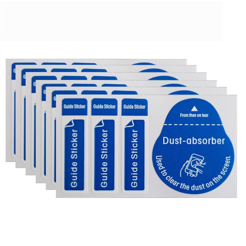Removal Stickers for Phone Screen, 50 Pack Self-Adhesive Cleaner for Cellphone