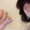 2025 Trendy Sweet-Cool Bow Knot Earrings Minimalist Elegant Statement Jewelry Gift for Women Dropshipping