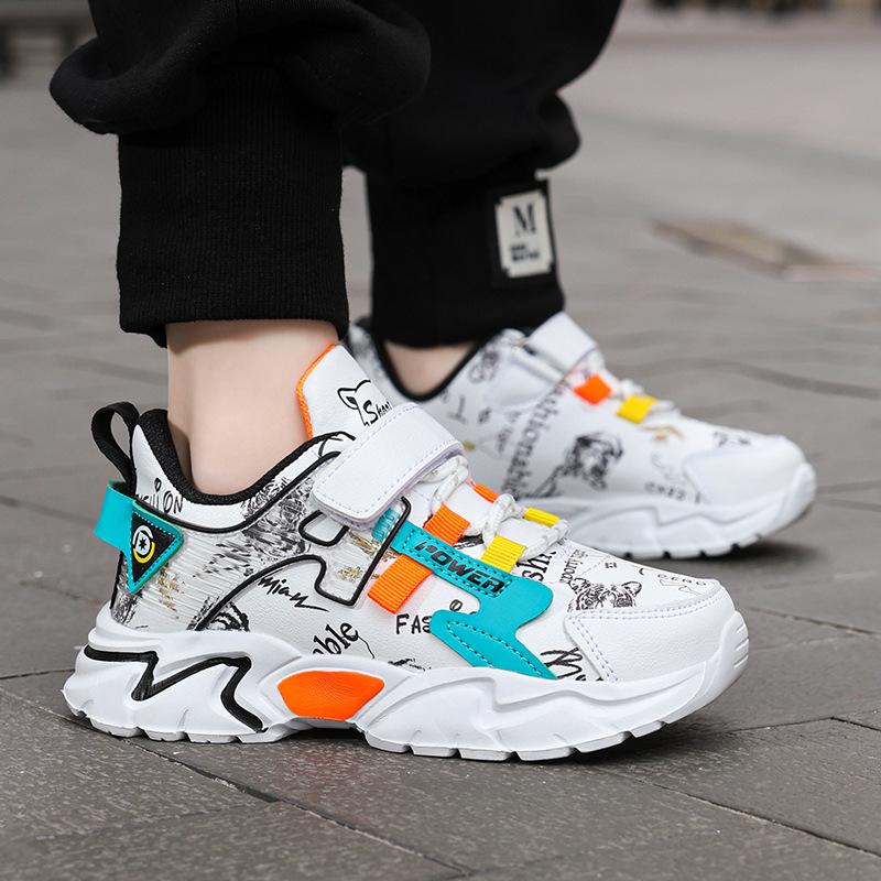 

Children s sports shoes 2025 running shoes casual soft sole light classmate spring and autumn versatile middle school children boys students 39 королевский синий