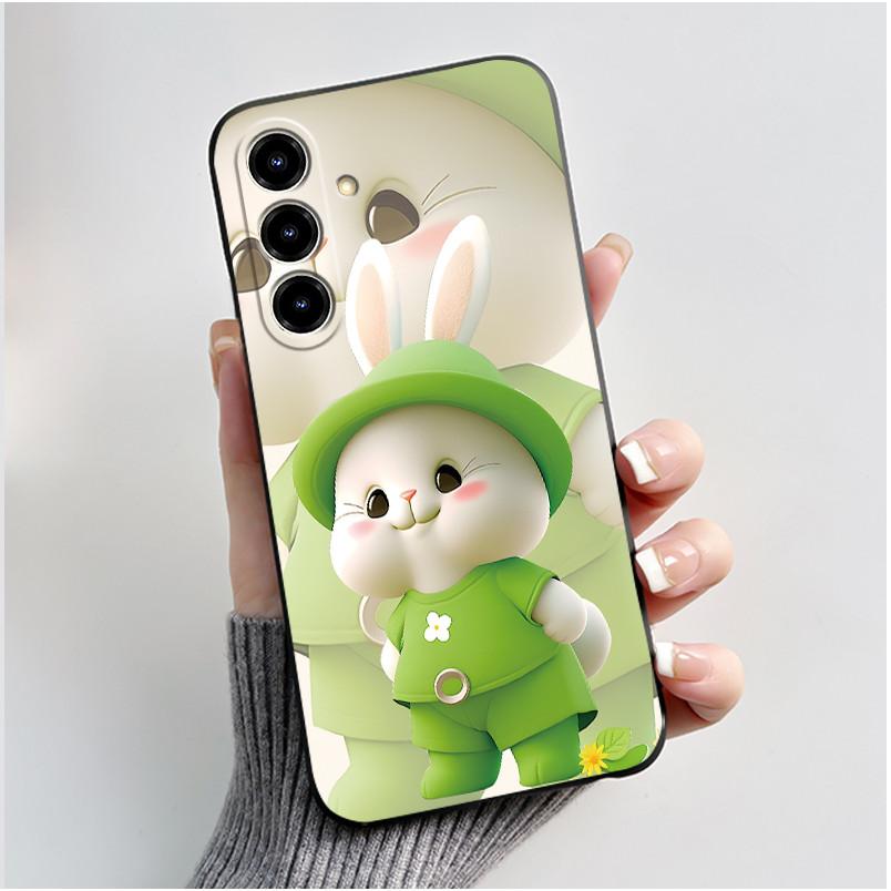 Case For ZTE Blade V80 Max Nubia V80 Max Cute Love Rabbit Phone Case Blade Nubia V80Max Soft Silicone Shockproof Back Cover