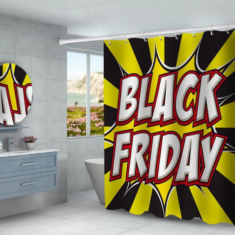 Funny Graffiti Anime Shower Curtains for Children 3D Print Bath Screen Decor Waterproof Polyester Fabric Bath Curtain with Hook