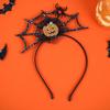 Opaska na głowę na Halloween Dekoracyjna Świąteczna Pająk Obręcz do włosów z naszyjnikiem choker Rekwizyty do zdjęć Akcesoria do przebrania Cosplay