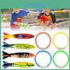 Childrens Floating Rings Torpedoes Diving Water Toy Set For Summer Pool Fun And Cognitive Development