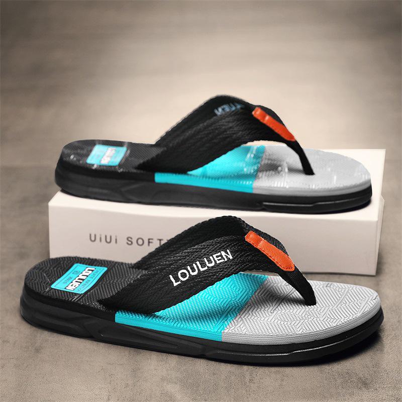 Summer 2026 Men's Non-slip Beach Flip-flops EVA Casual Outdoor Sandals