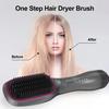 3-in-1-Heißluftkamm, Stylingkamm für glattes, lockiges Haar, elektrische Heißluftbürste, Anionen-Heizkamm für Frauen, Haarglättungsbürste