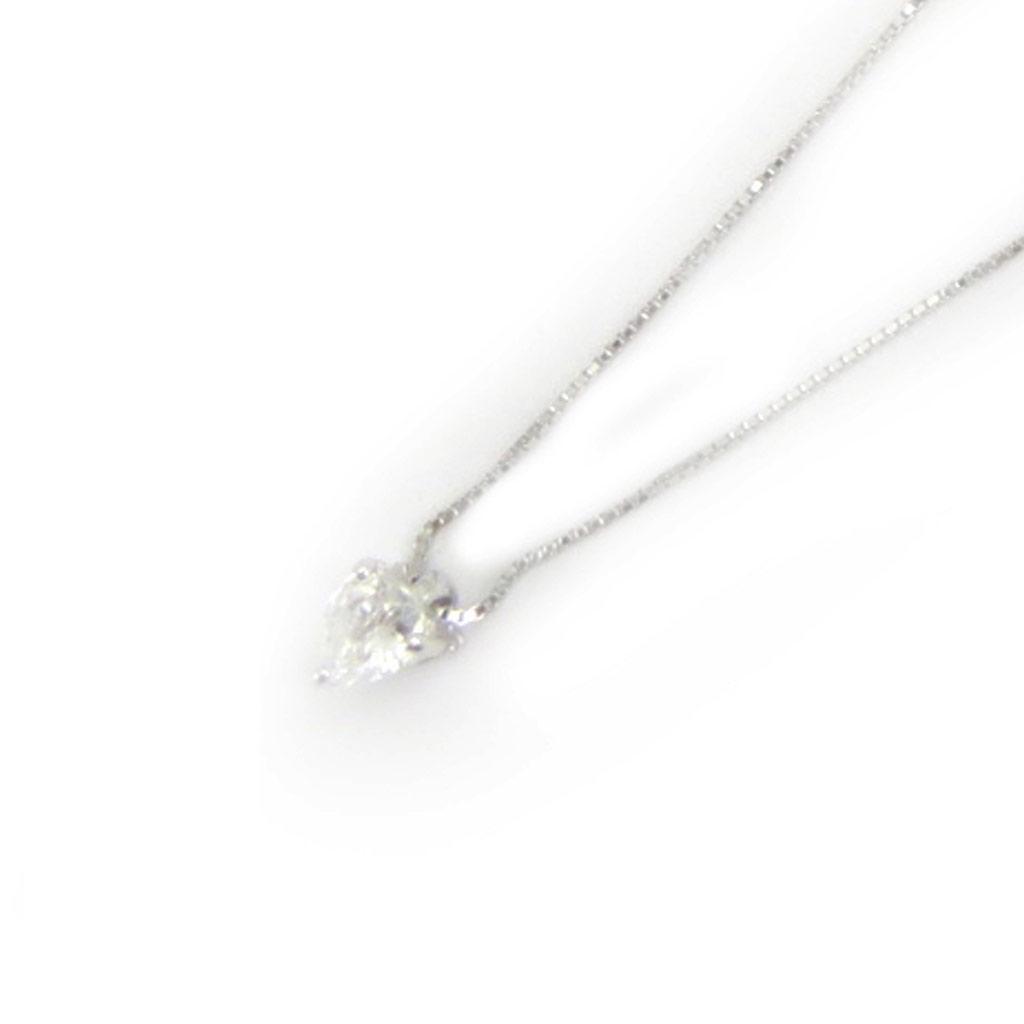 Altesse [L6102] - White 'Love' Silver Necklace