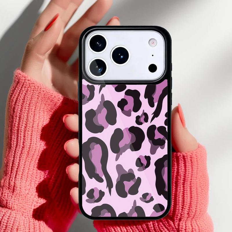 CAMOUFLAGE LEOPARD PRINT Phone Case for iPhone 17 16 15 14 13 Pro Max Back Cover for 12 11 Pro Coque