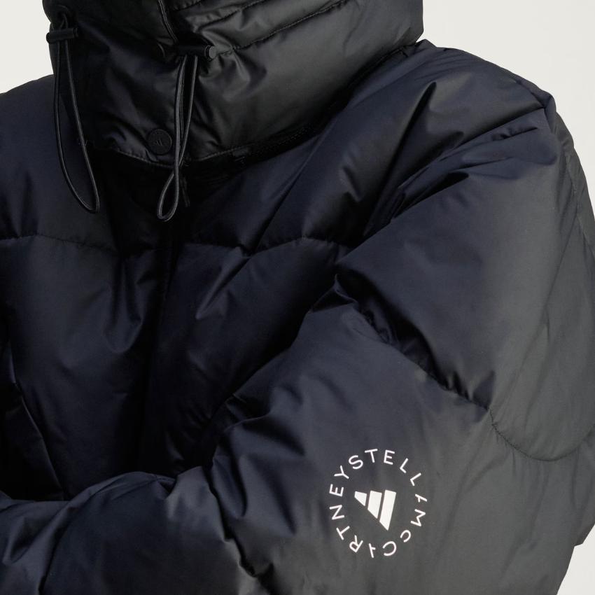 Adidas Stella McCartney FW25 Short Warm Sports Loose Zipper Cotton Jacket Women Jacket JW2027