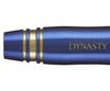 Dynasty Brass Darts Set ONE Deep Blue Brass Darts Barrel